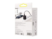 Cargador de pared Baseus Super Si PD 30W 1x USB-C 1x USB negro Cargador de pared Baseus Super Si PD 30W 1x USB-C 1x USB negro