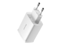Baseus wall charger Compact 3 x USB white 17w Baseus wall charger Compact 3 x USB white 17w