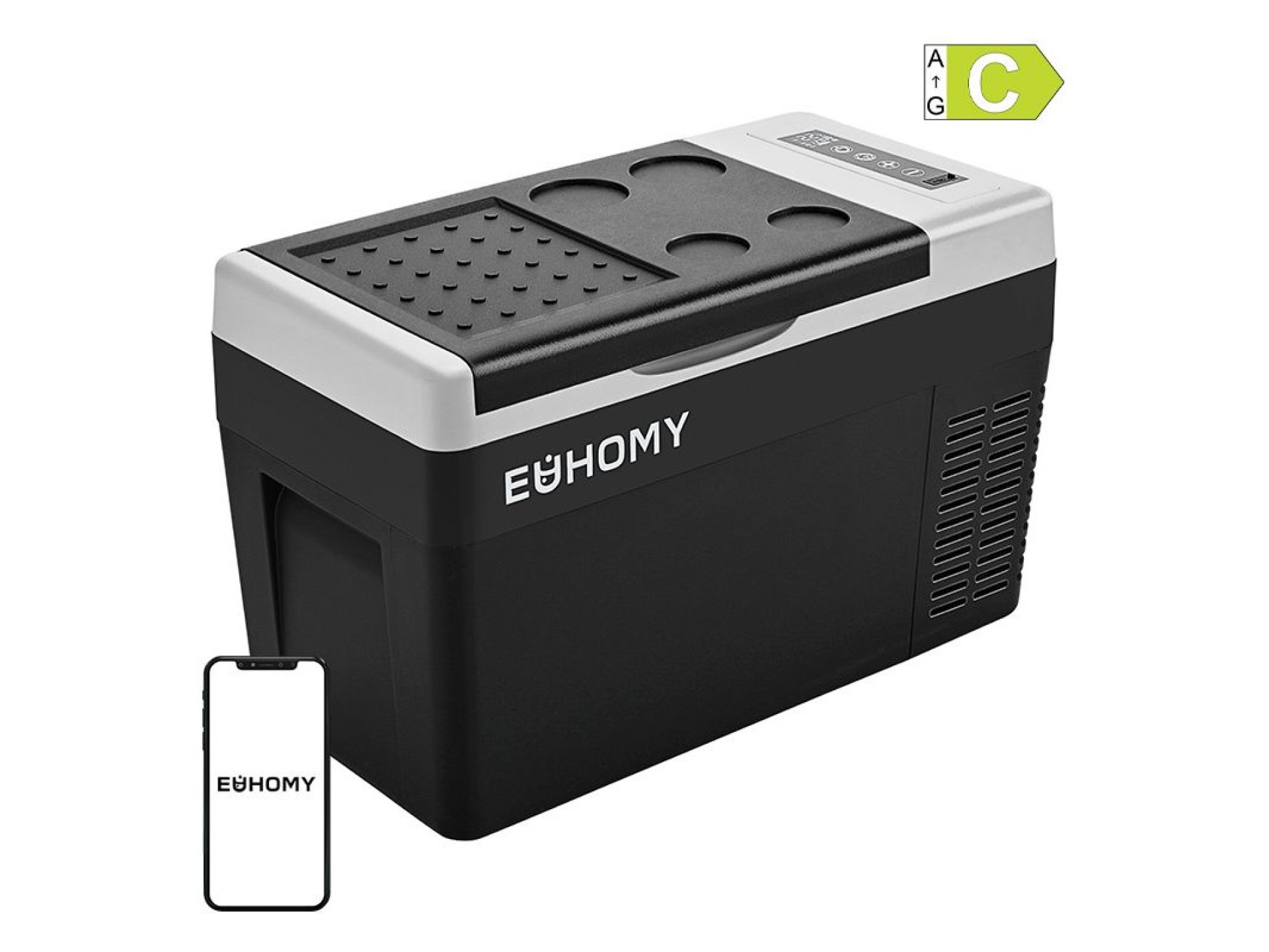 Geladeira automotiva Euhomy CF004, 19L