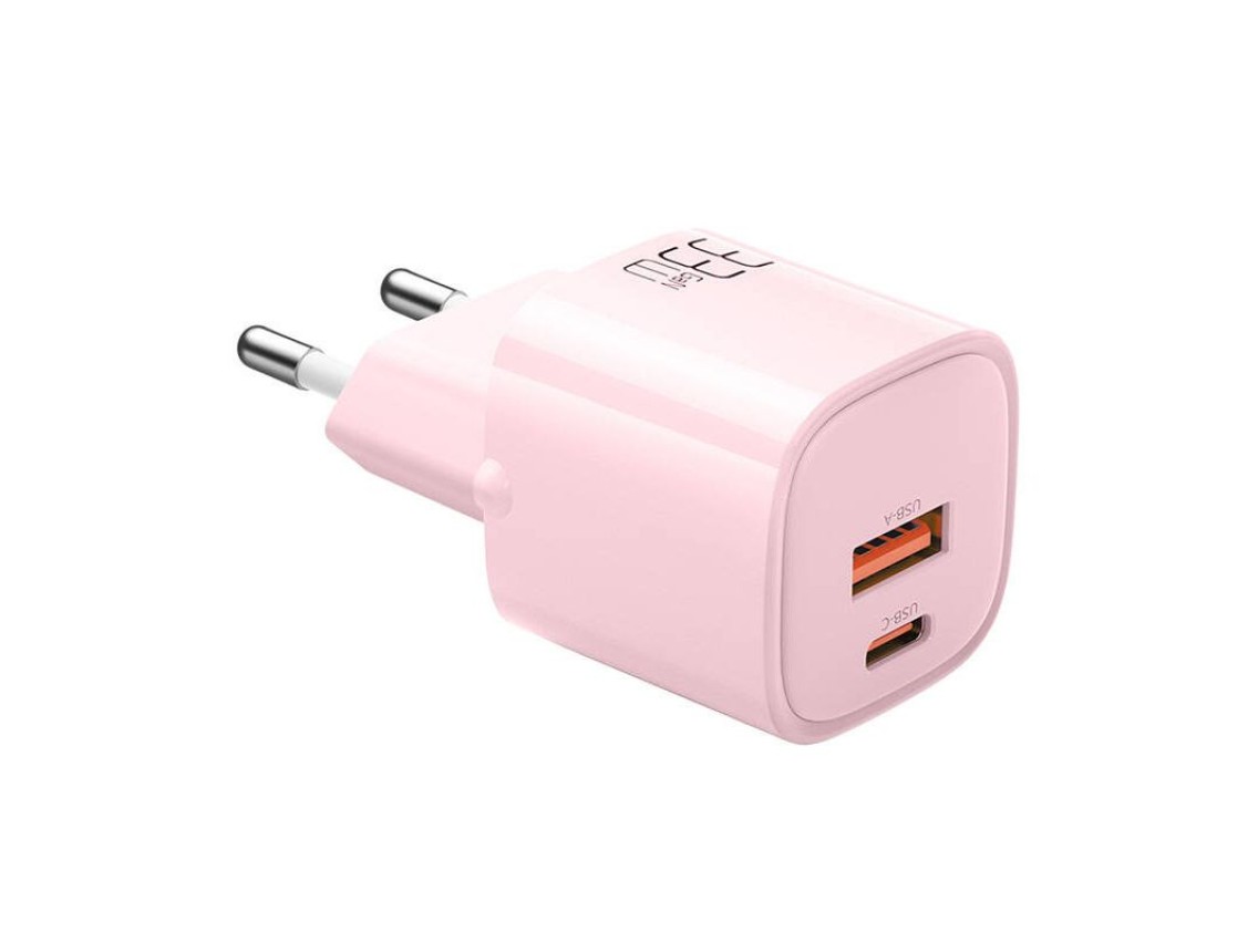 Charger GaN 33W Mcdodo CH-0155 USB-C, USB-A (pink)