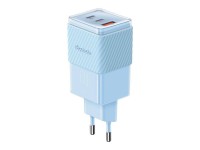Carregador de rede GaN 67W Mcdodo CH-1503 2x USB-C, USB-A (azul) Carregador de rede GaN 67W Mcdodo CH-1503 2x USB-C, USB-A (azul)