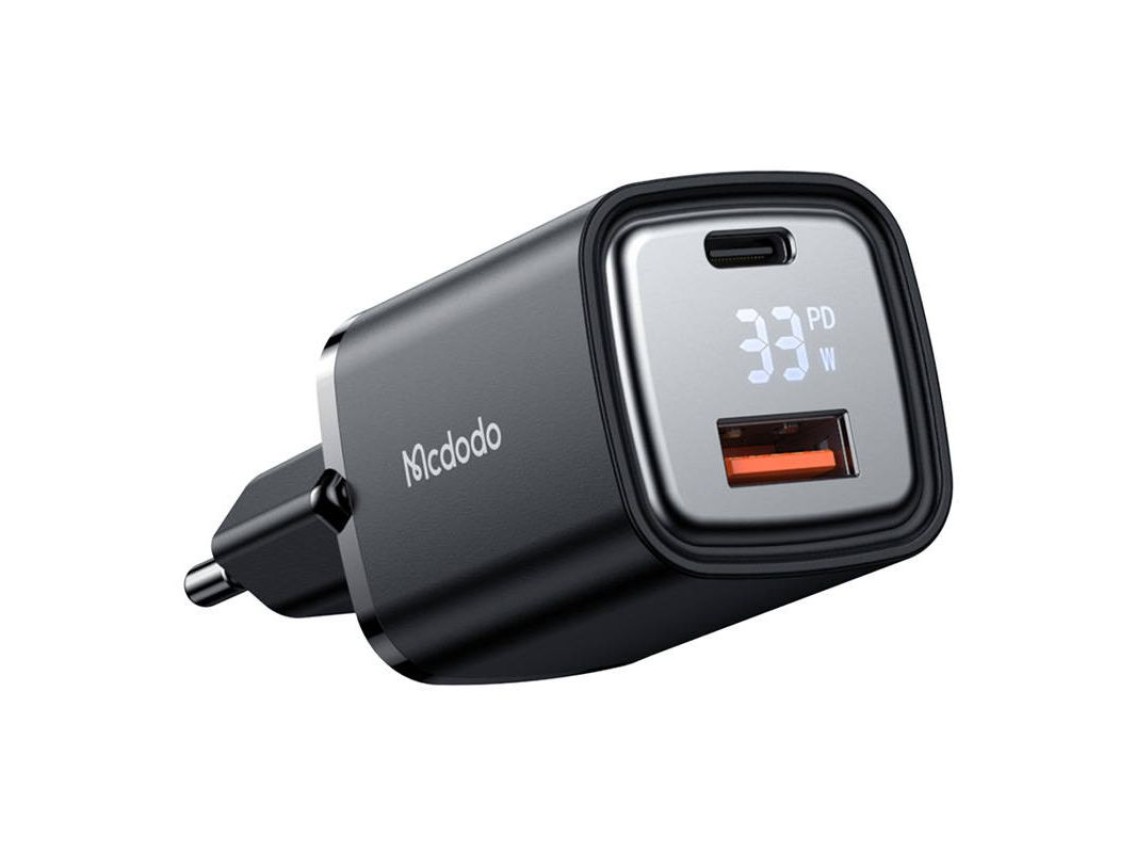 Cargador McDodo CH-1701 33W con pantalla (negro)