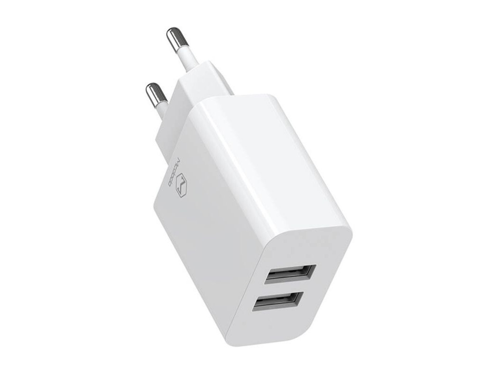 Mcdodo USB Dual Charger CH-6721 (EU) Type-C 1m Travel set (white)