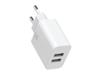 Mcdodo USB Dual Charger CH-6721 (EU) Type-C 1m Travel set (white) Mcdodo USB Dual Charger CH-6721 (EU) Type-C 1m Travel set (white)