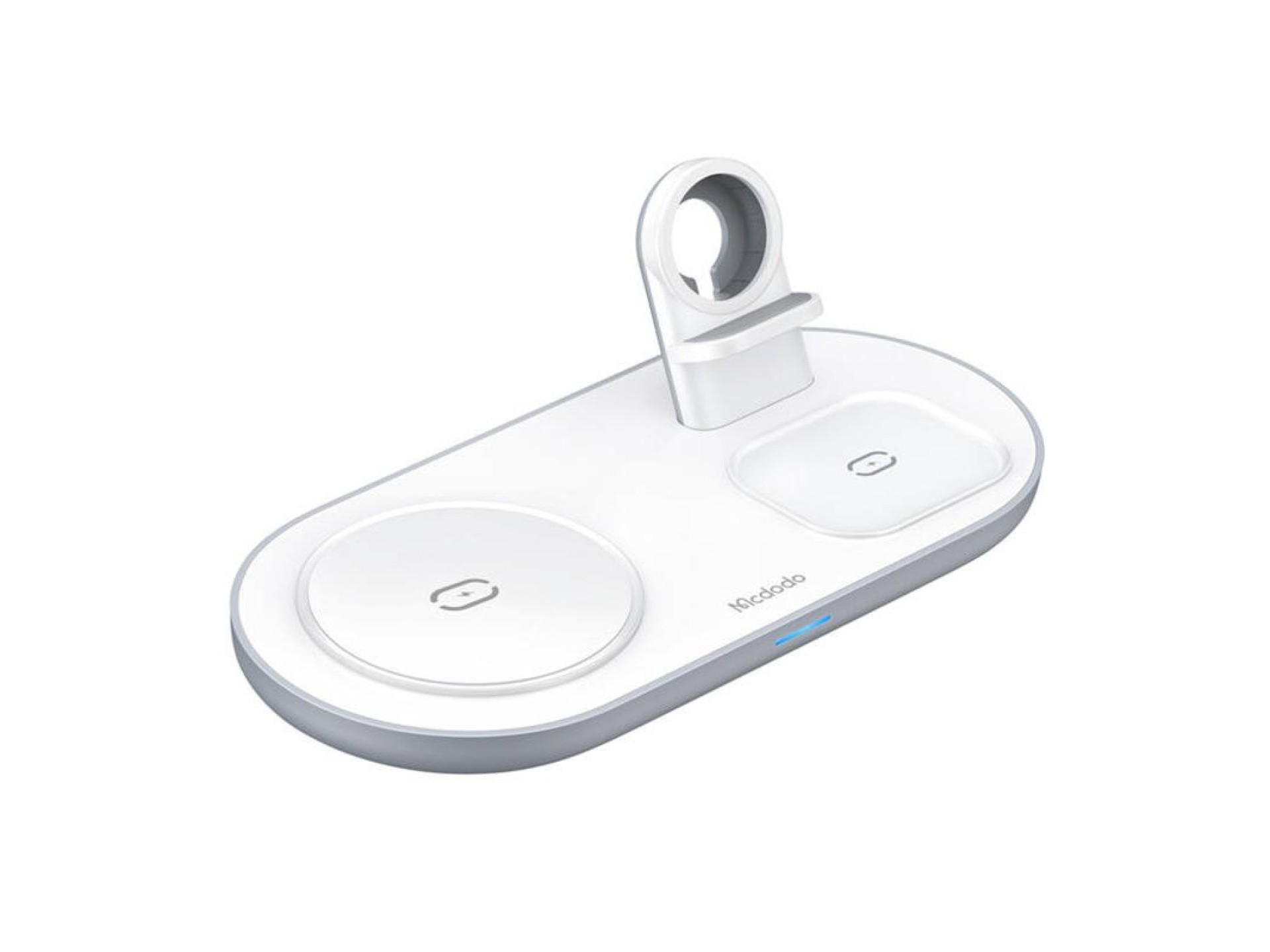 Carregador sem fio Mcdodo CH-7060 3 em 1 15 W (celular/TWS/Apple Watch) (branco)