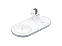 Carregador sem fio Mcdodo CH-7060 3 em 1 15 W (celular/TWS/Apple Watch) (branco) Carregador sem fio Mcdodo CH-7060 3 em 1 15 W (celular/TWS/Apple Watch) (branco)