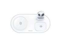 Carregador sem fio Mcdodo CH-7060 3 em 1 15 W (celular/TWS/Apple Watch) (branco) Carregador sem fio Mcdodo CH-7060 3 em 1 15 W (celular/TWS/Apple Watch) (branco)