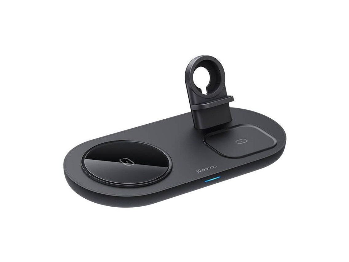 Wireless Charger Mcdodo CH-7061 3 in 1 15W (mobile/TWS/Apple watch) (black)