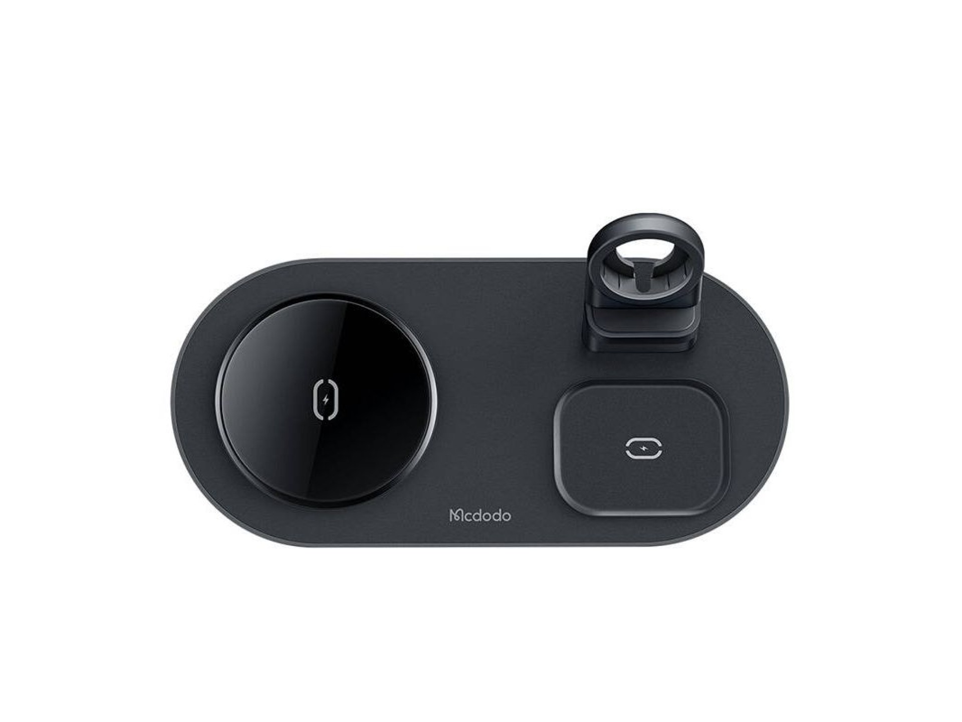 Wireless Charger Mcdodo CH-7061 3 in 1 15W (mobile/TWS/Apple watch) (black)