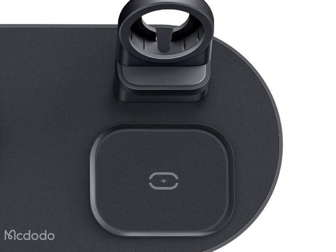 Wireless Charger Mcdodo CH-7061 3 in 1 15W (mobile/TWS/Apple watch) (black)