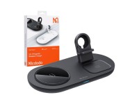 Wireless Charger Mcdodo CH-7061 3 in 1 15W (mobile/TWS/Apple watch) (black) Wireless Charger Mcdodo CH-7061 3 in 1 15W (mobile/TWS/Apple watch) (black)