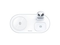 Cargador inalámbrico Mcdodo CH-7062 3 en 1 de 15 W (móvil/TWS/Apple Watch) (blanco) Cargador inalámbrico Mcdodo CH-7062 3 en 1 de 15 W (móvil/TWS/Apple Watch) (blanco)