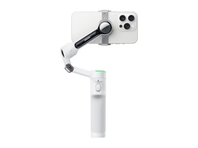 Paquete estabilizador con rastreador de IA Insta360 Flow 2 Pro (blanco)