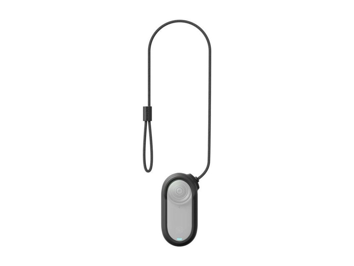 Case with security cable for Insta360 GO 3/GO 3S CINSBATK magnetic pendant (white)