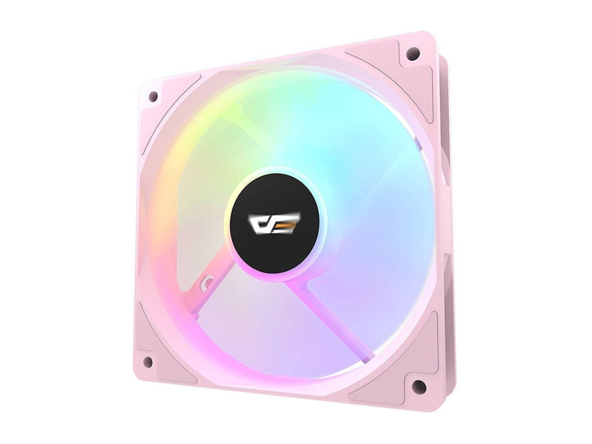 Computer Fan Darkflash CL12 LED (120x120) (pink)