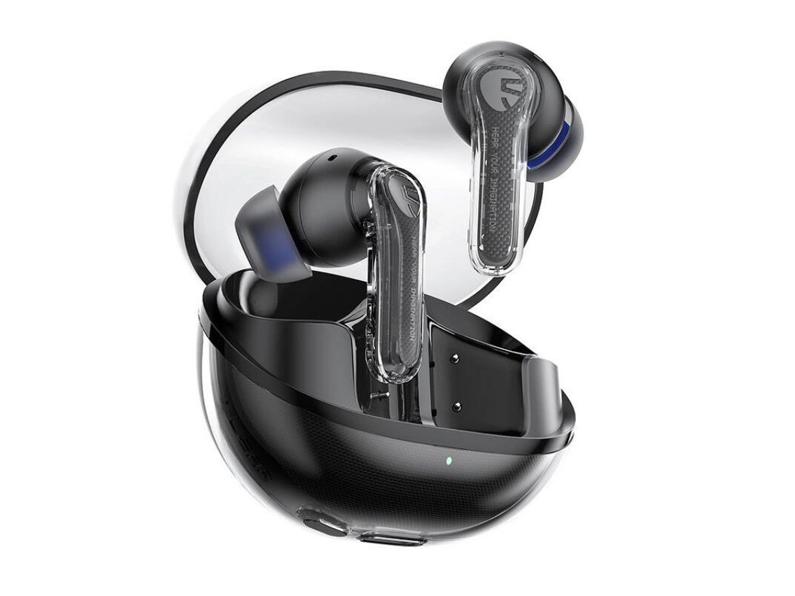 Fones de ouvido Soundpeats Clear (preto)