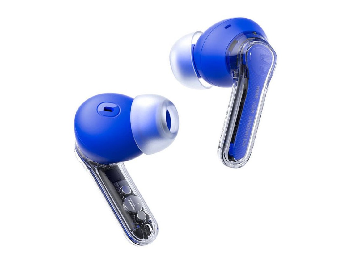 Fones de ouvido TWS Soundpeats Clear (Azul)