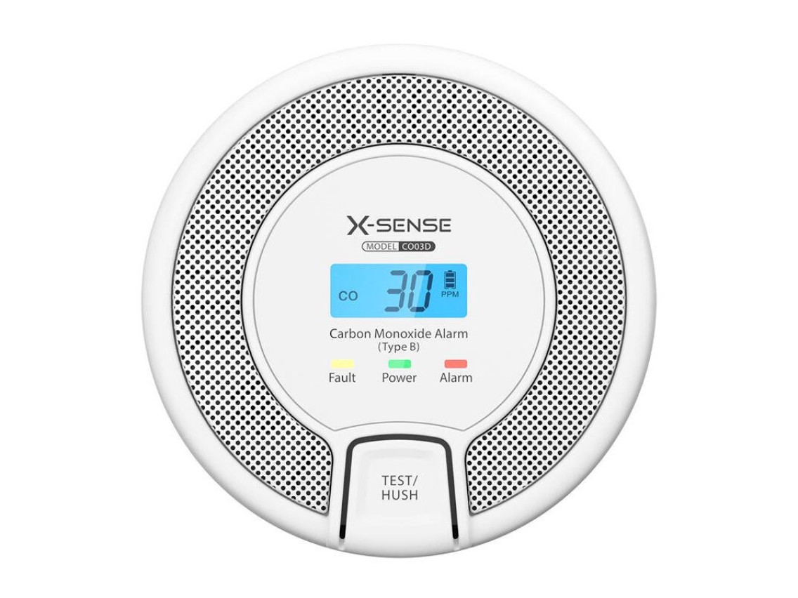 Detector de monóxido de carbono X-Sense CO03D