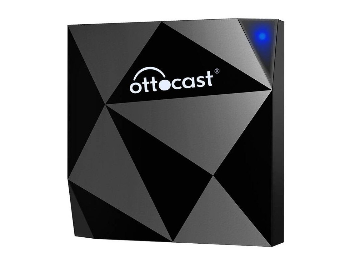 Adaptador sem fio, Ottocast, CP76, U2-AIR Carplay (preto)