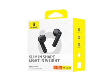 Auriculares inal�mbricos Bluetooth Os-Baseus Bowie E16 Tws en negro estelar