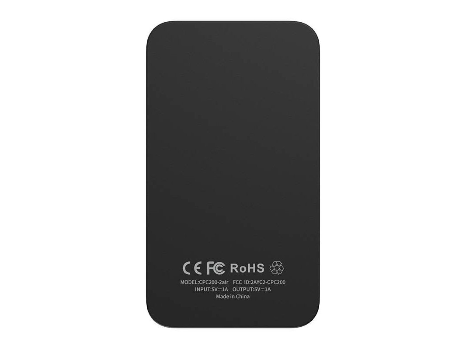 Adaptador sem fio Carlinkit 2AIR para Apple CarPlay/Android Auto (preto)