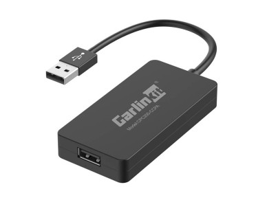 Carlinkit CCPA wireless adapter Apple Carplay/Android Auto (black)