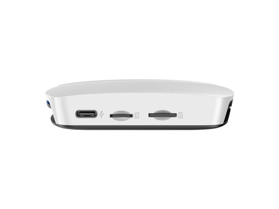 Adaptador sem fio Carlinkit CPC200-Tbox UHD Carplay/Android (branco)