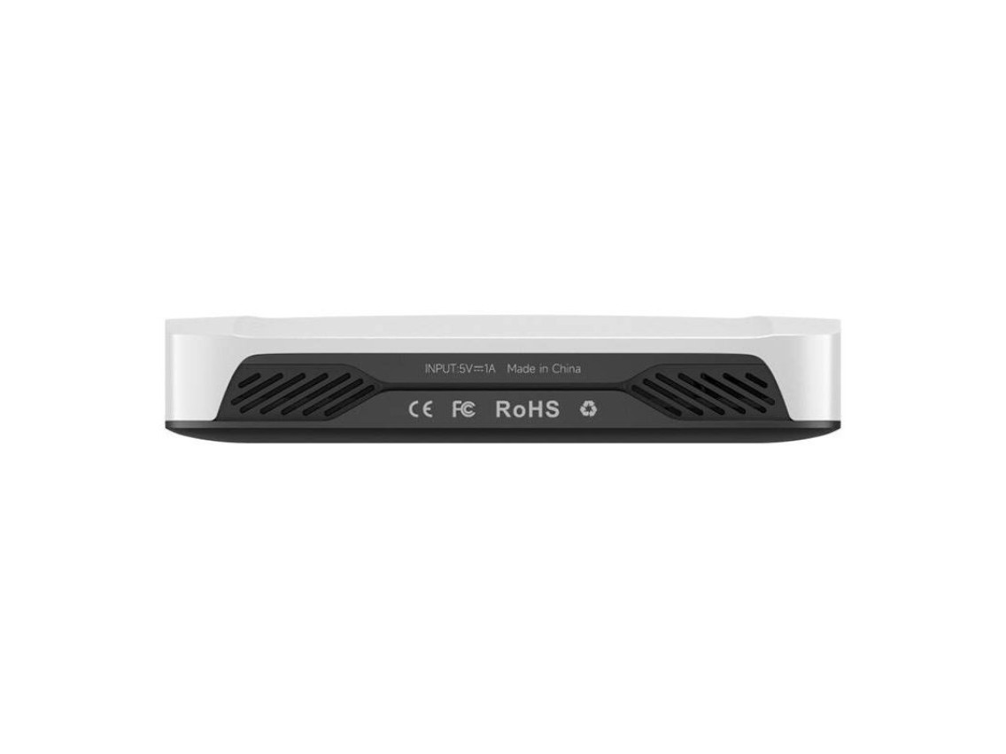 Adaptador sem fio Carlinkit CPC200-Tbox UHD Carplay/Android (branco)