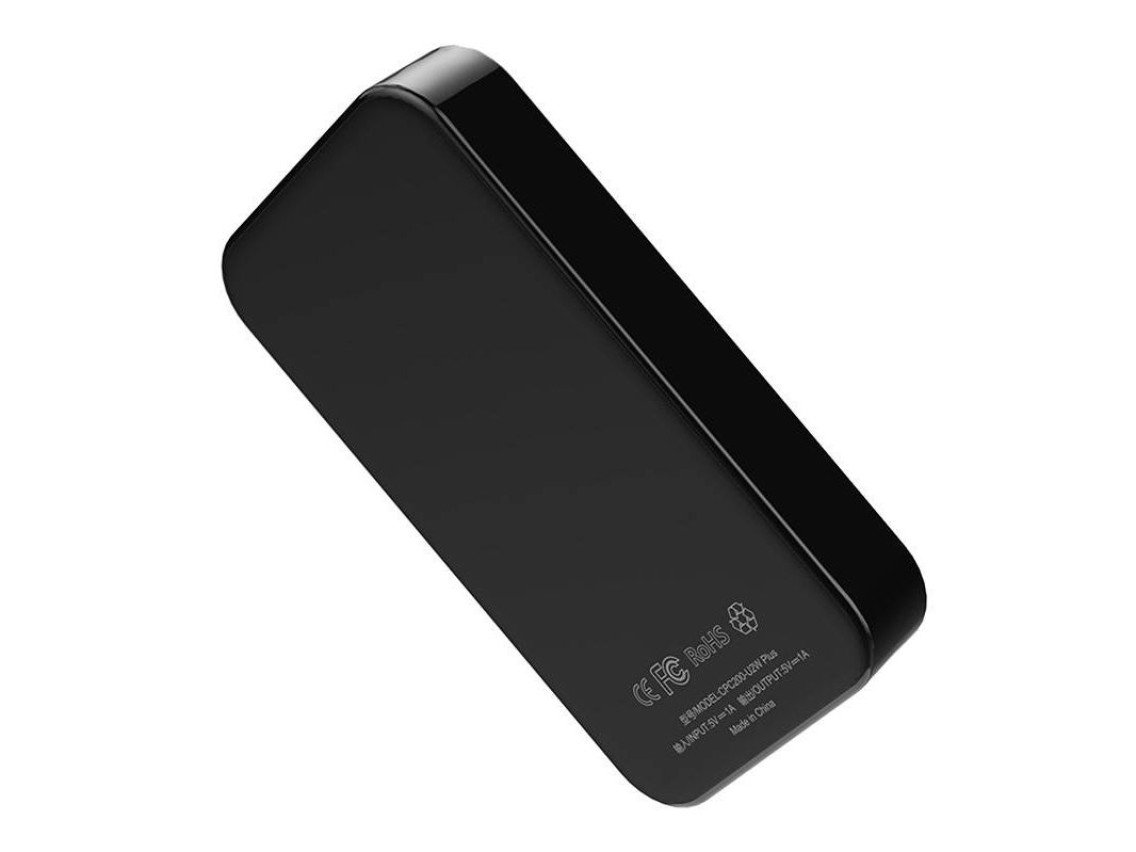 Adaptador sem fio Carlinkit U2W Plus para Apple CarPlay (preto)