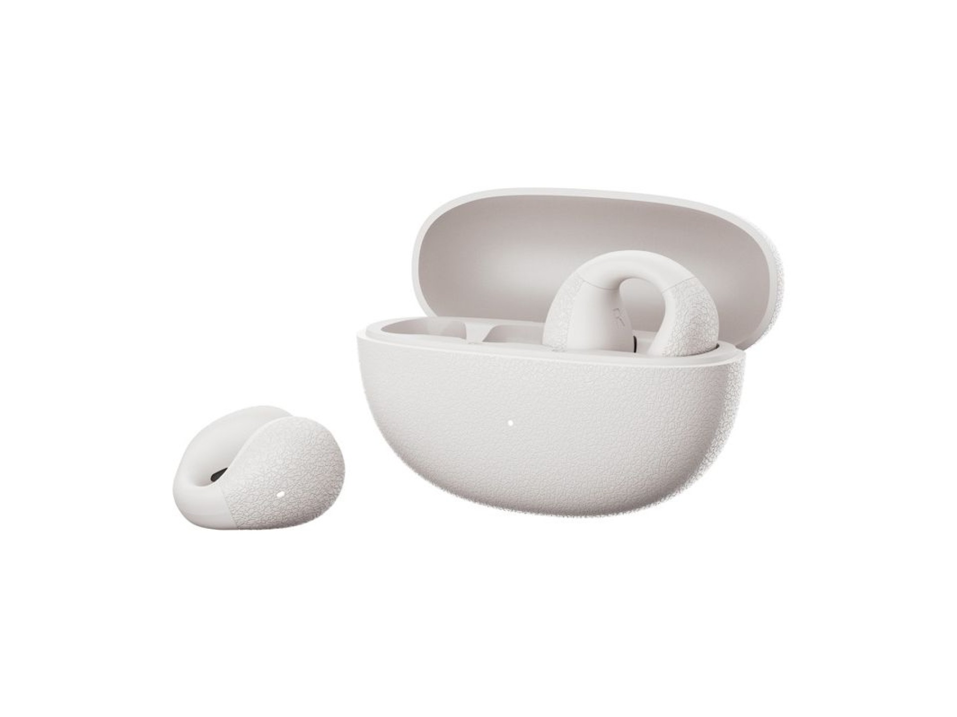 Fones de ouvido QCY Crossky C10 (brancos)