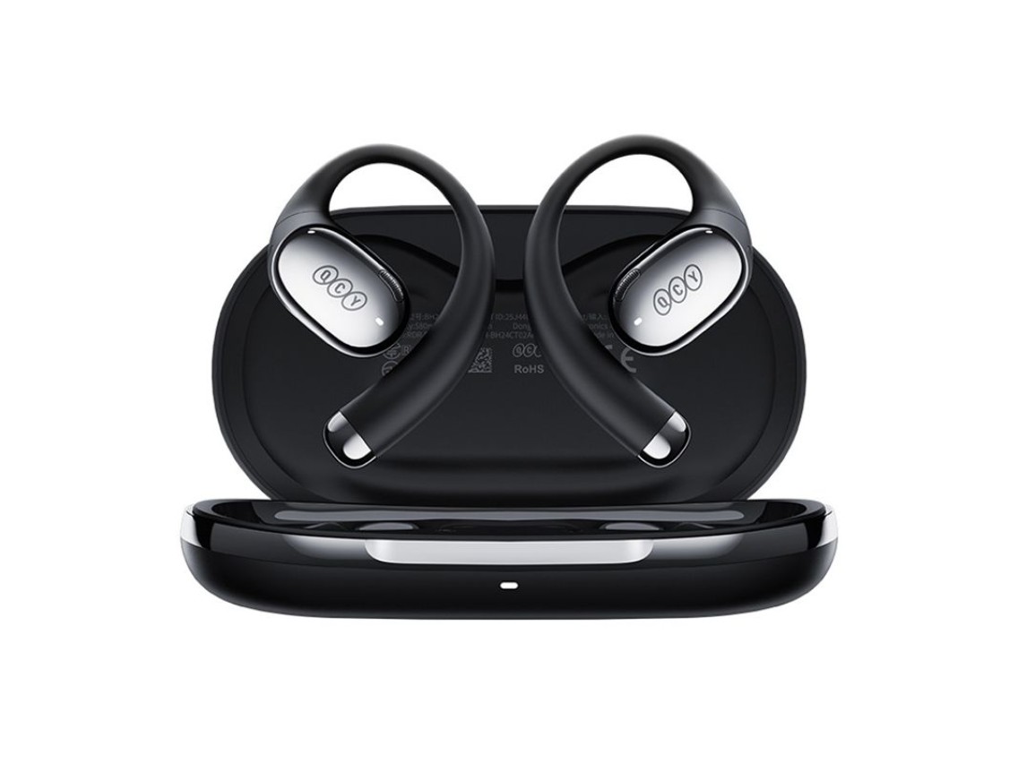 Fones de ouvido sem fio TWS QCY Crossky R70 (preto)