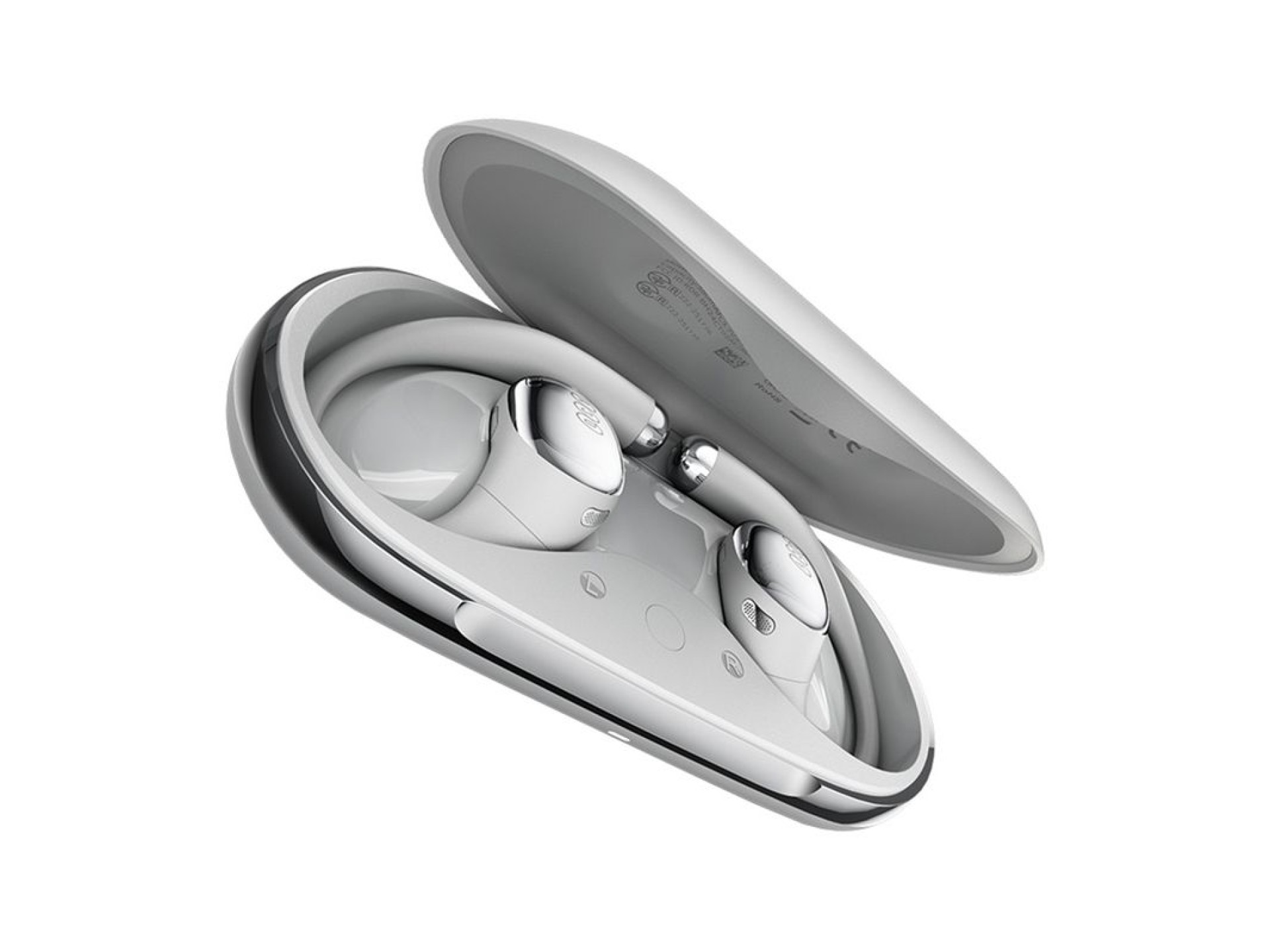 Fones de ouvido sem fio QCY Crossky R70 (cinza)