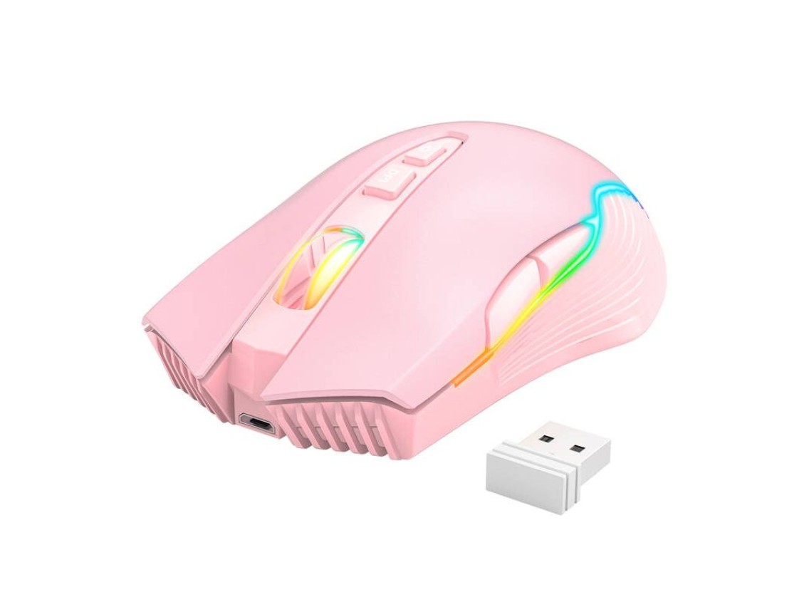ONIKUMA CW905 Pink 2.4G Wireless Gaming Mouse