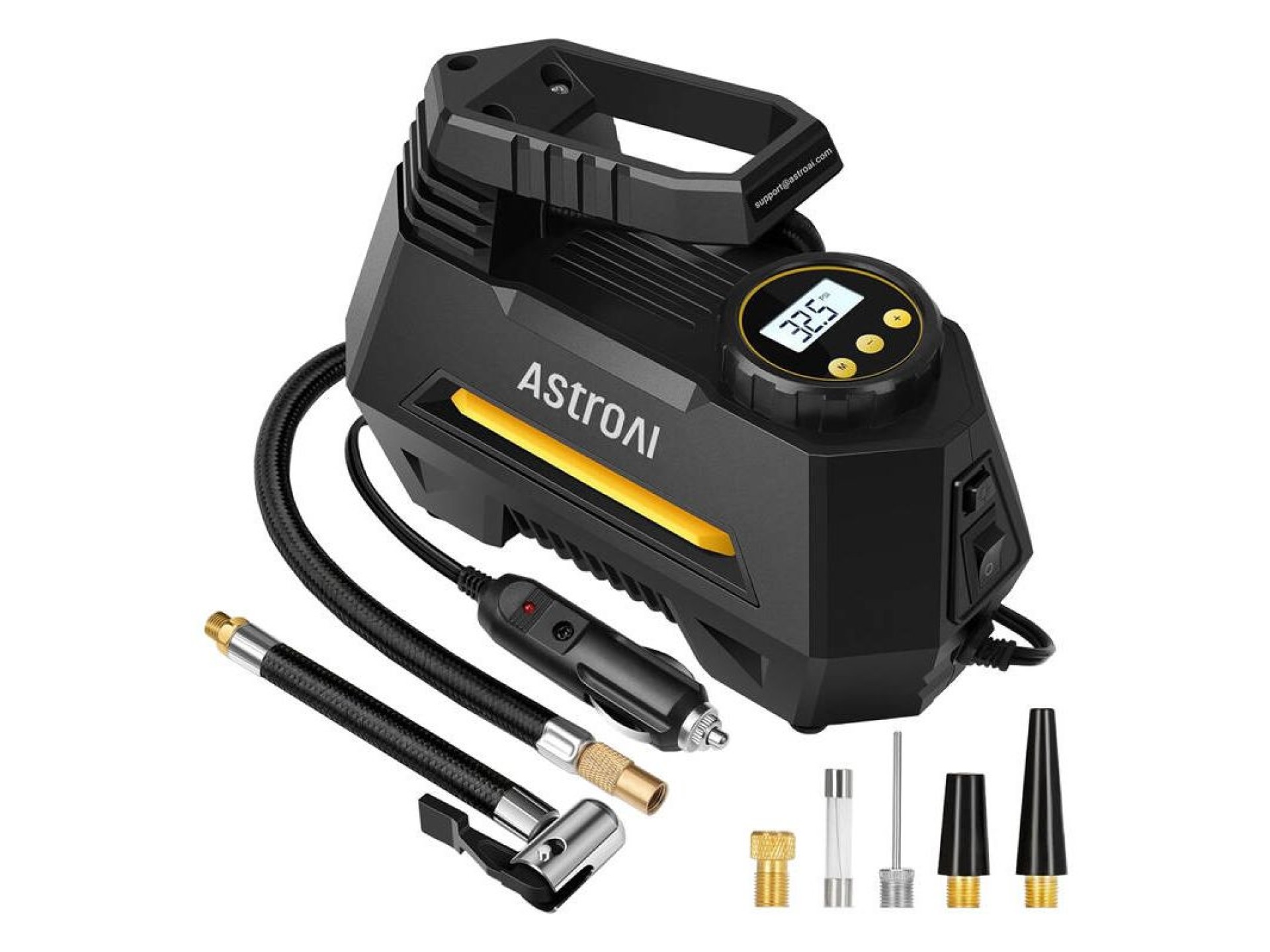 Compresor de aire portátil AstroAI CZK-3631 de 100 PSI