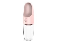 Botella de viaje con contenedor Dogness D11 400ml (Rosa)