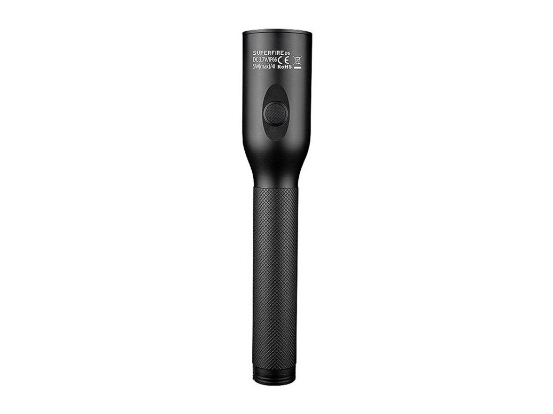 Lanterna Superfire D6 – 220lm, alcance de 210m, 4 modos