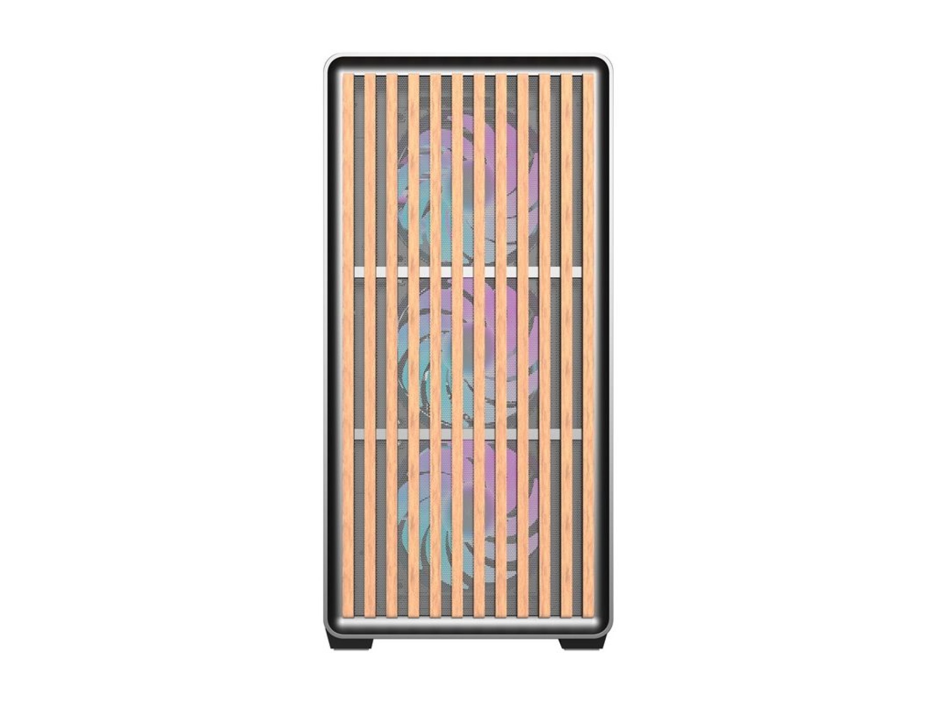 Gabinete para computador Darkflash DS900WD (preto) + 4 ventoinhas