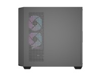 Gabinete para computador Darkflash DS900WD (preto) + 4 ventoinhas