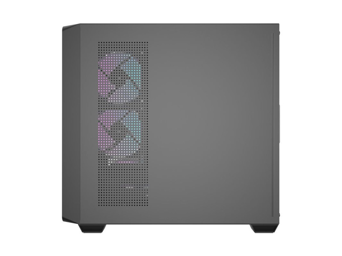 Gabinete para computador Darkflash DS900WD (preto) + 4 ventoinhas