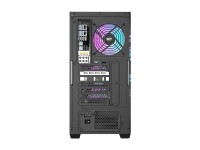 Gabinete para computador Darkflash DS900WD (preto) + 4 ventoinhas