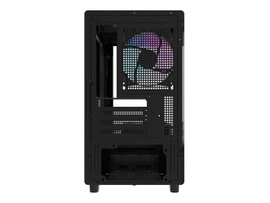 Gabinete Darkflash DB330M + 3 ventoinhas aRGB (preto)
