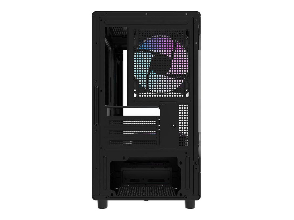 Gabinete Darkflash DB330M + 3 ventoinhas aRGB (preto)