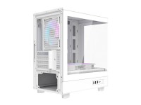 Gabinete Darkflash DB330M (branco) + 3 ventoinhas ARGB Gabinete Darkflash DB330M (branco) + 3 ventoinhas ARGB