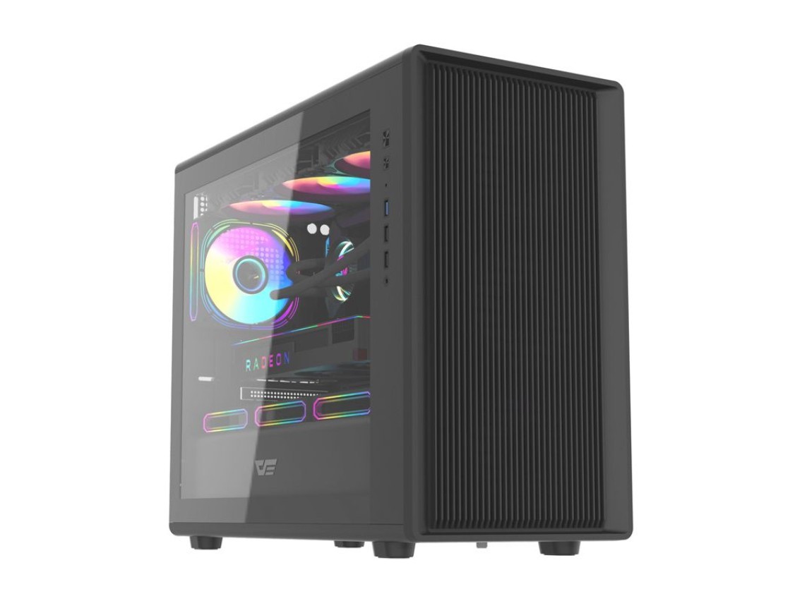 Gabinete para computador Darkflash DB460M (preto)