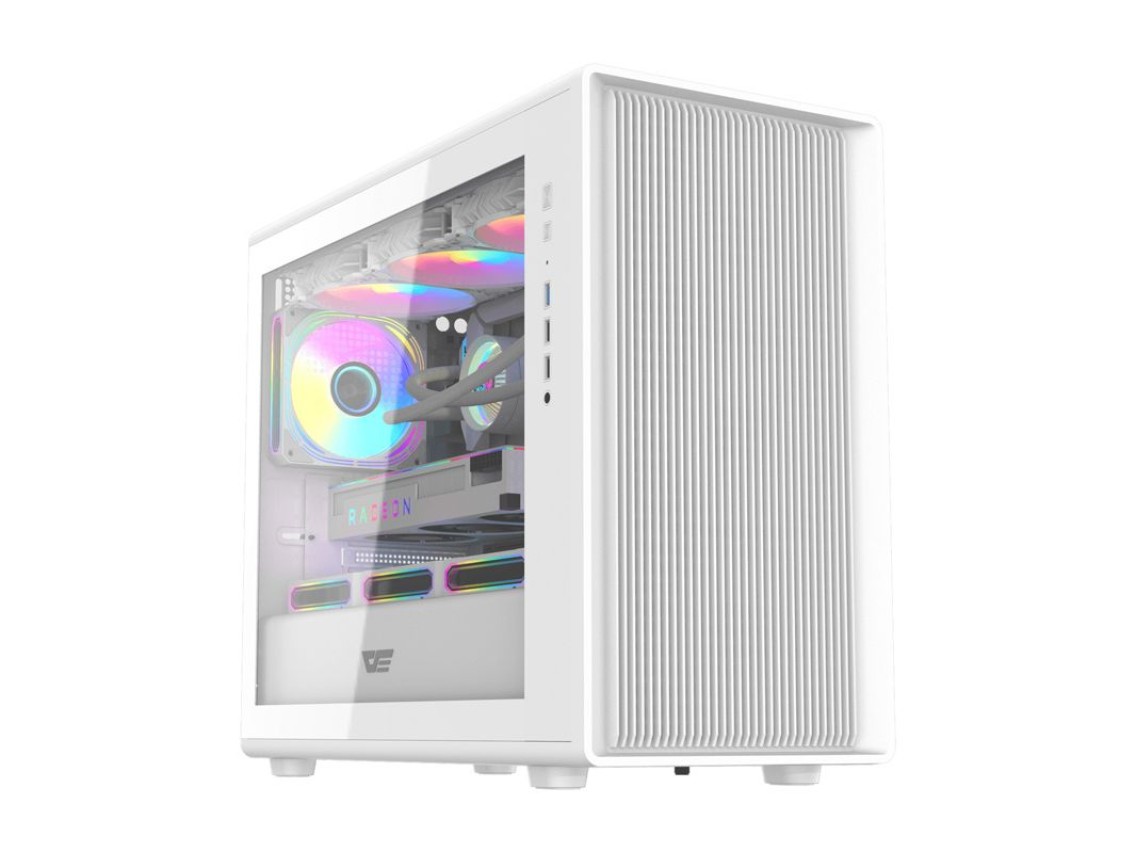 Gabinete para computador Darkflash DB460M (branco)