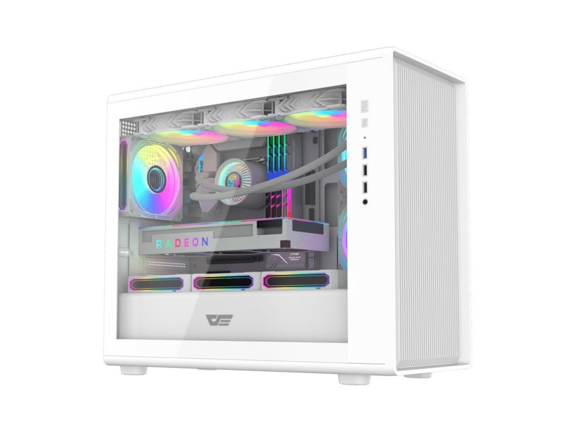 Gabinete para computador Darkflash DB460M (branco)