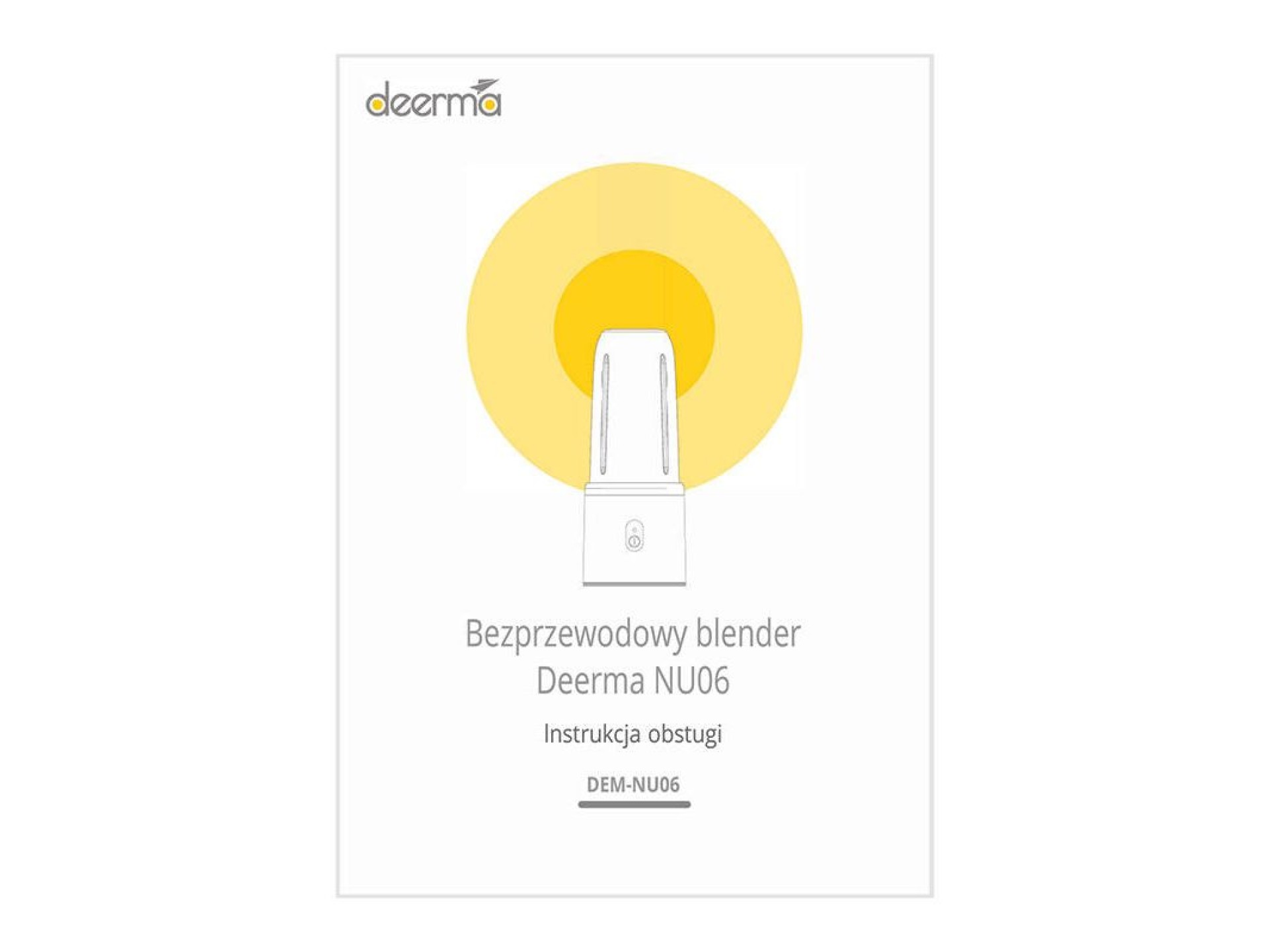 Licuadora inalámbrica Deerma NU06