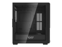 Gabinete para computador Darkflash DF2100 + 4 ventoinhas ARGB (preto)