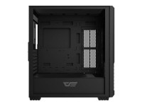 Gabinete para computador Darkflash DF2100 + 4 ventoinhas ARGB (preto)