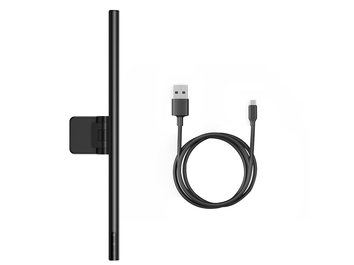 Baseus i-wok Series USB Asymmetric Light Source Screen Hanging Light (Youth) Black
